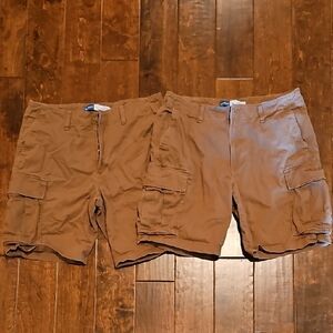Old Navy Men's Tan Cargo Shorts